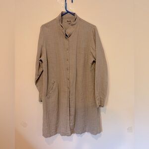 Flax linen jacket
